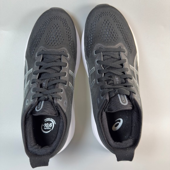 Asics Gel Kayano 31 Womens 8 Wide Running Shoes Black White Trainer Sneaker Lace - Picture 6 of 16